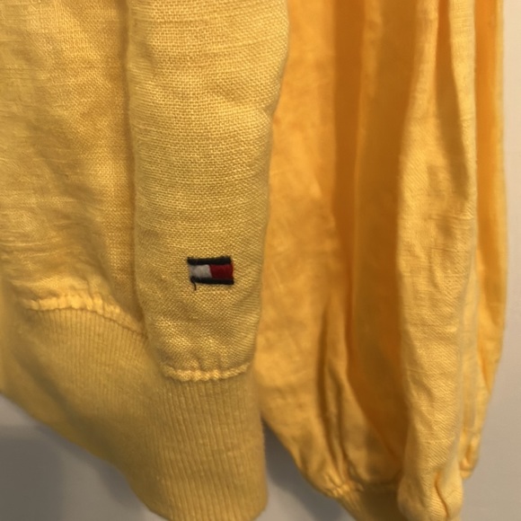 Tommy Hilfiger blouse 100% linen size L - Picture 3 of 14